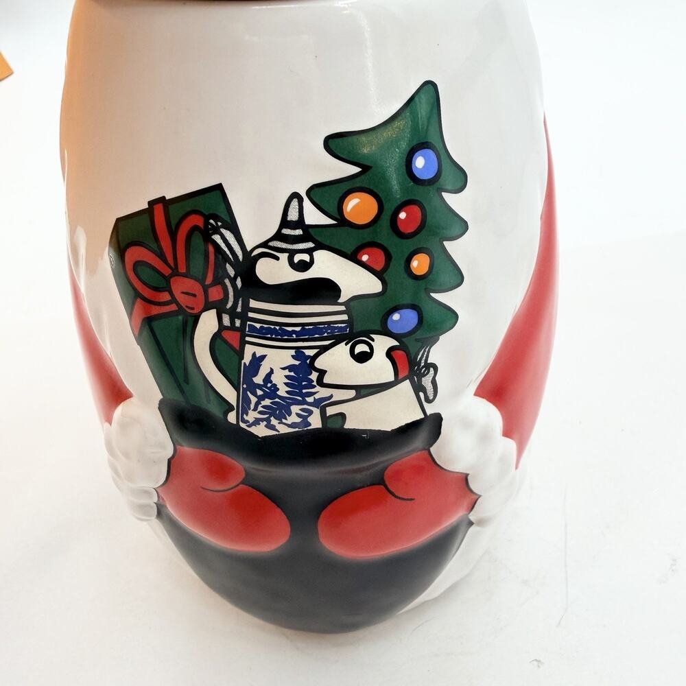 Vintage Schultz & Dooley Santa Beer Stein WEBCO 1st Edition FX Matt Brewing Co. - Picture 9 of 13